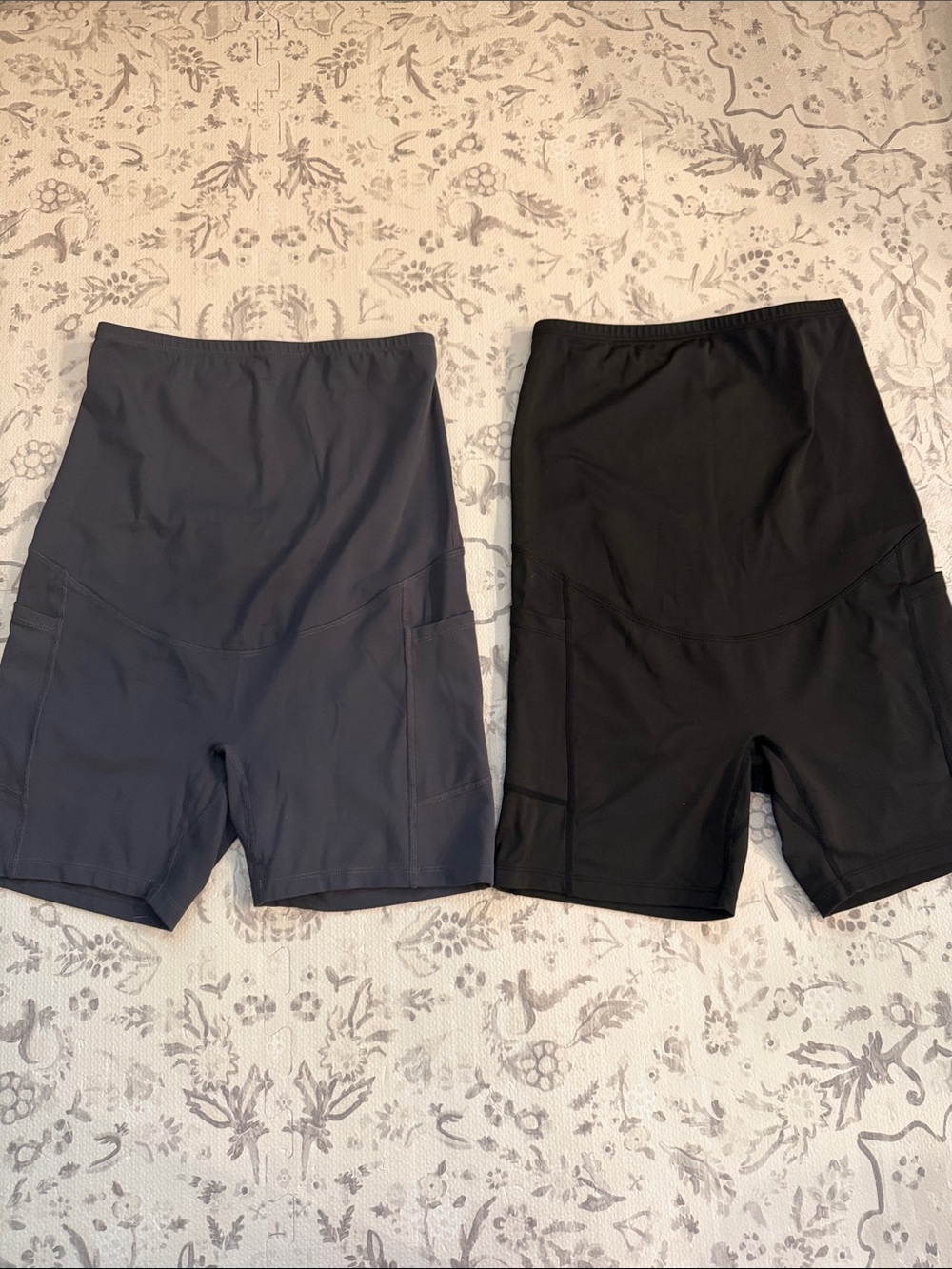 Maternity Athletic Biker Shorts